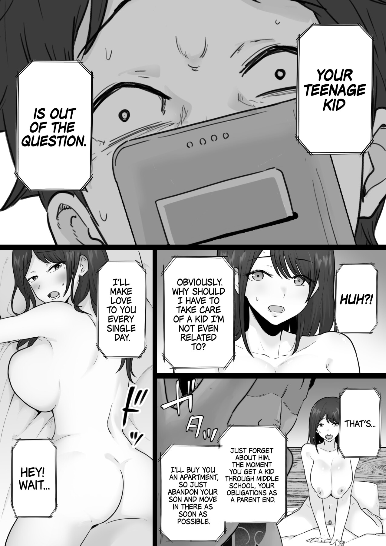 Hentai Manga Comic-Broken Family - A Story About a Mother Who Became Addicted to Sex With a Yakuza-Read-71